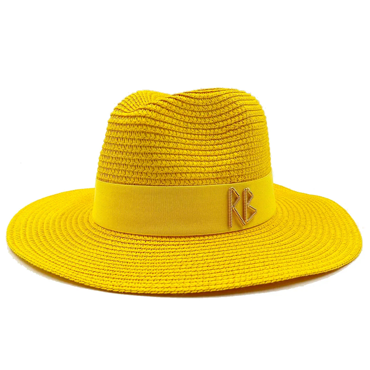 2024 Summer Straw Hat Beach Hat Women's Seaside Sun Hat Vacation Bow Ribbon Flat Top Big Brim Straw Hat praia