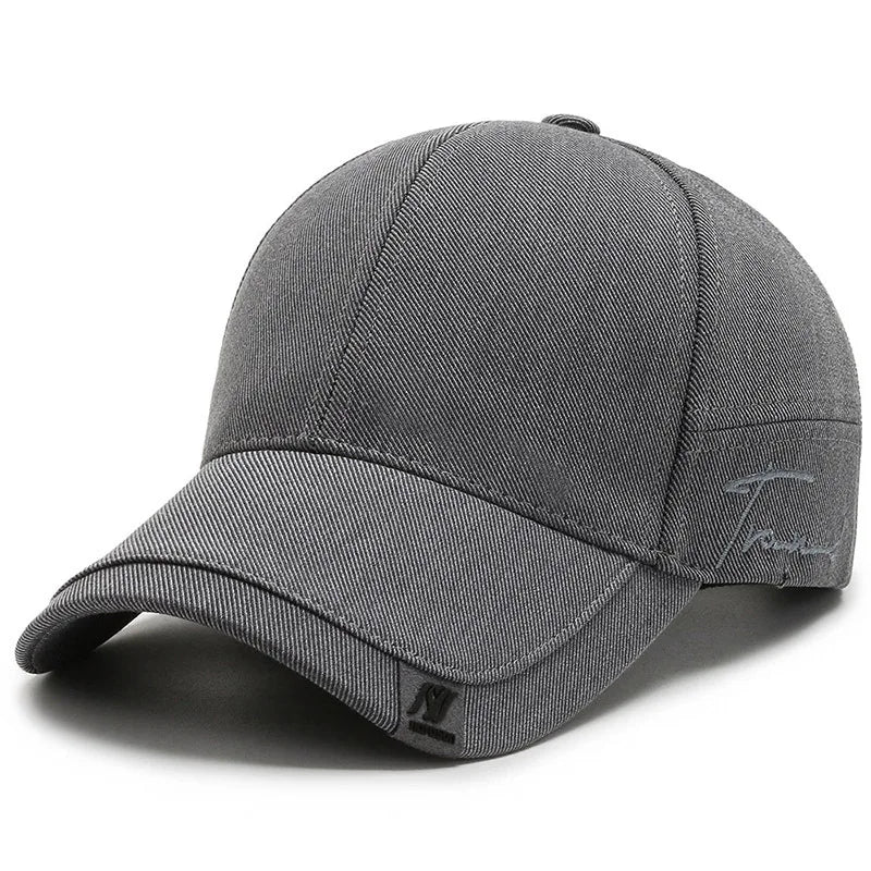 Dry Quickly Sun Cap Woman Outdoors Casual Sport Hat Men Big Size Baseball Cap 60-65cm Adjustable Sun Visor Cap Peaked Cap