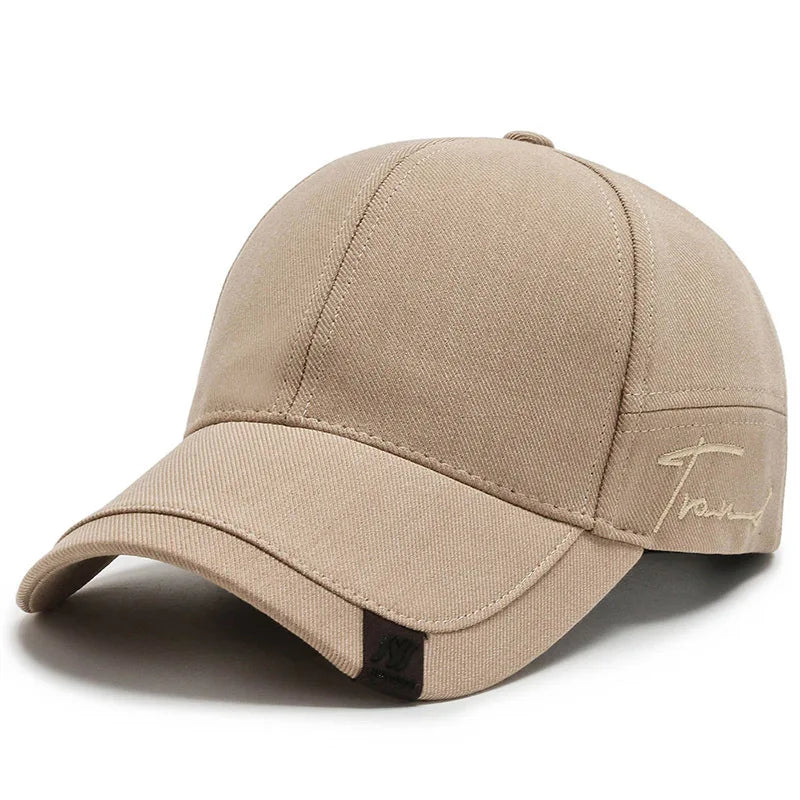 Dry Quickly Sun Cap Woman Outdoors Casual Sport Hat Men Big Size Baseball Cap 60-65cm Adjustable Sun Visor Cap Peaked Cap